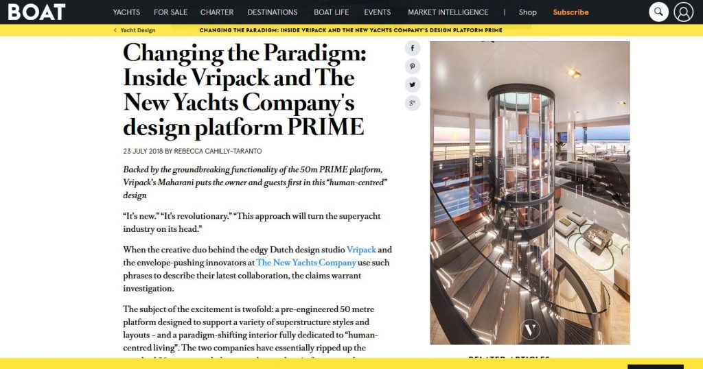 PRIME Maharani: As seen on BoatInternational.com